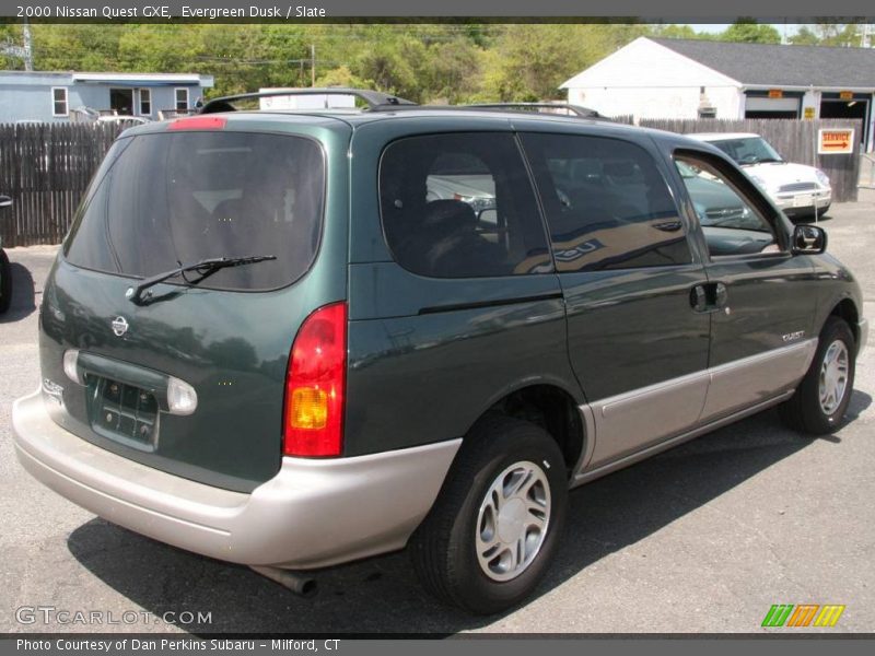 Evergreen Dusk / Slate 2000 Nissan Quest GXE