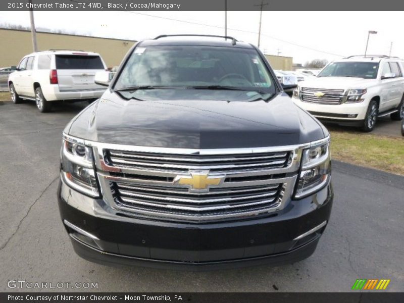 Black / Cocoa/Mahogany 2015 Chevrolet Tahoe LTZ 4WD