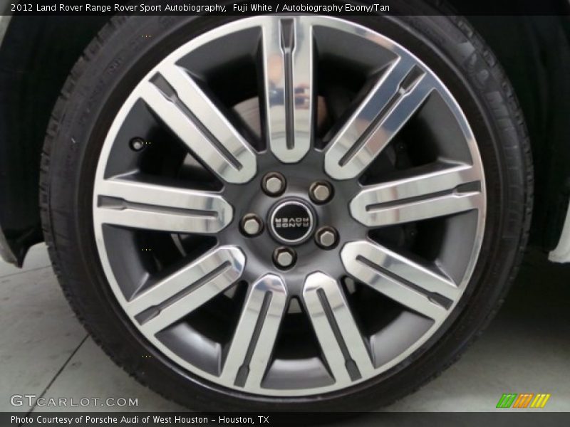 Fuji White / Autobiography Ebony/Tan 2012 Land Rover Range Rover Sport Autobiography