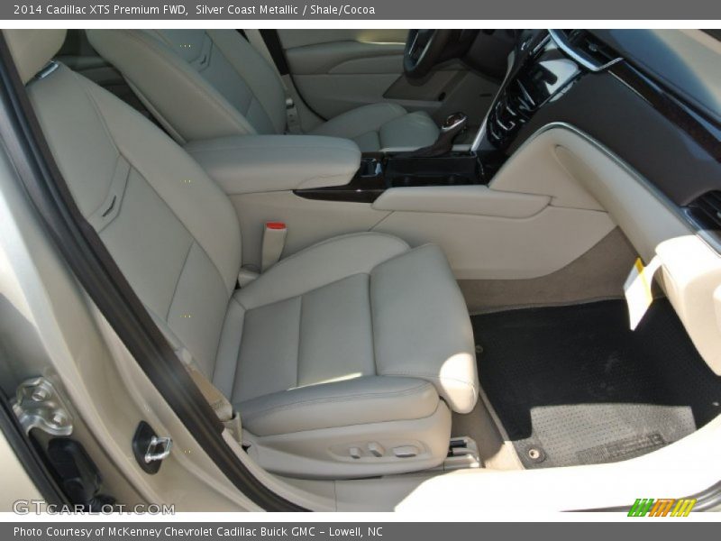 Silver Coast Metallic / Shale/Cocoa 2014 Cadillac XTS Premium FWD