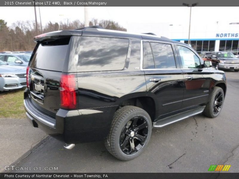 Black / Cocoa/Mahogany 2015 Chevrolet Tahoe LTZ 4WD