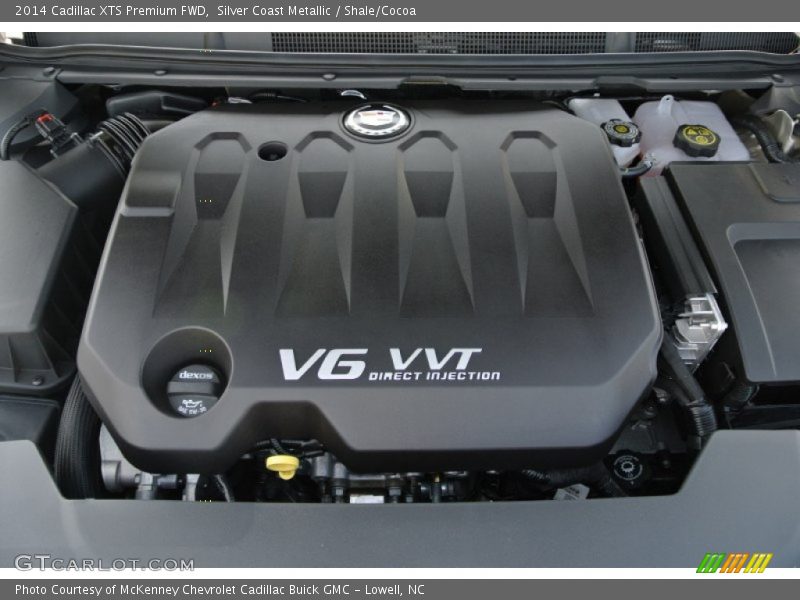 Silver Coast Metallic / Shale/Cocoa 2014 Cadillac XTS Premium FWD