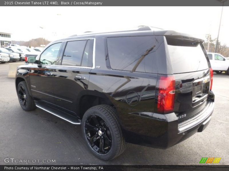 Black / Cocoa/Mahogany 2015 Chevrolet Tahoe LTZ 4WD