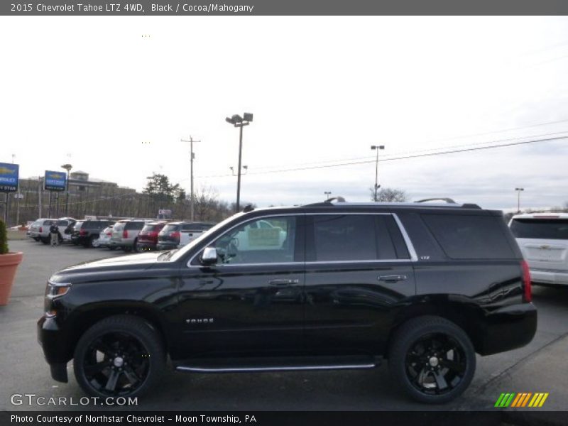 Black / Cocoa/Mahogany 2015 Chevrolet Tahoe LTZ 4WD