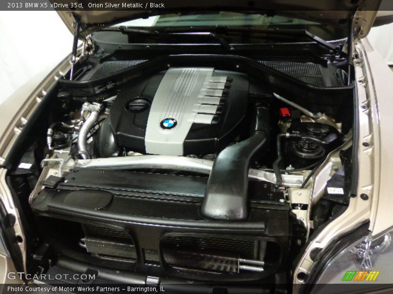 Orion Silver Metallic / Black 2013 BMW X5 xDrive 35d