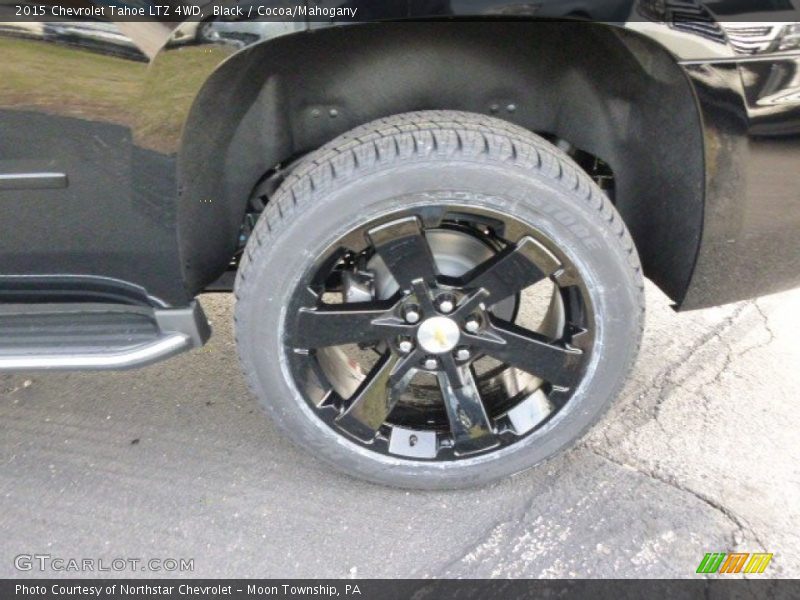 Black / Cocoa/Mahogany 2015 Chevrolet Tahoe LTZ 4WD