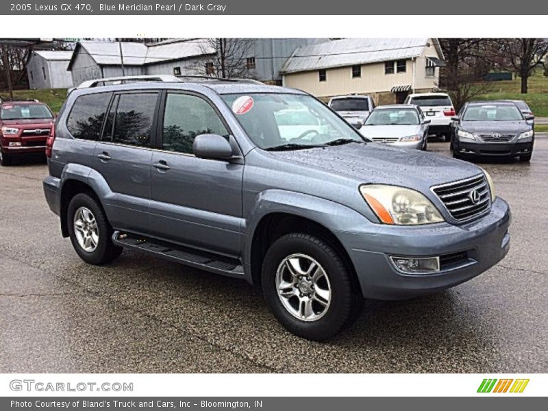 Blue Meridian Pearl / Dark Gray 2005 Lexus GX 470
