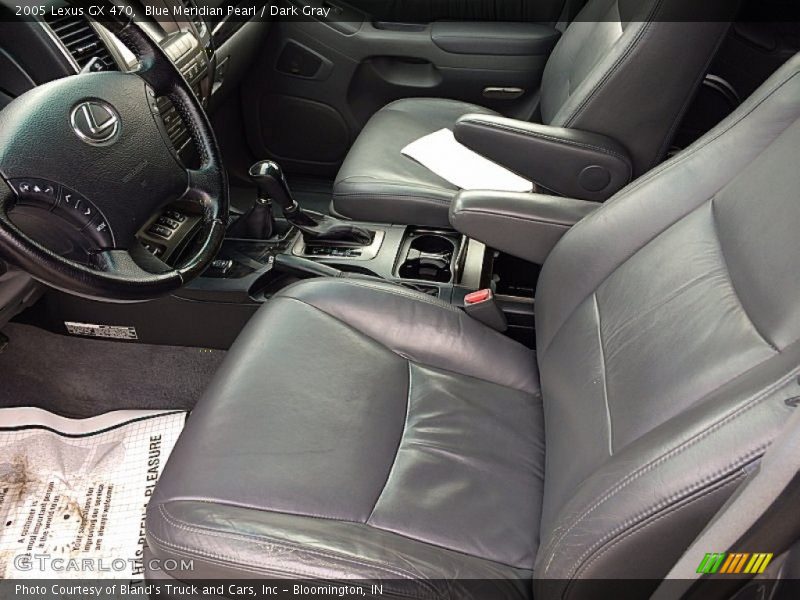 Blue Meridian Pearl / Dark Gray 2005 Lexus GX 470