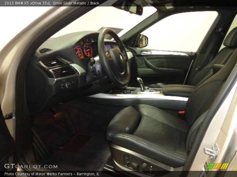 Orion Silver Metallic / Black 2013 BMW X5 xDrive 35d