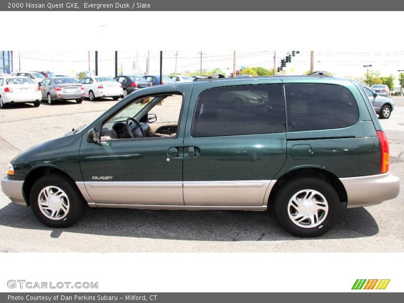 Evergreen Dusk / Slate 2000 Nissan Quest GXE