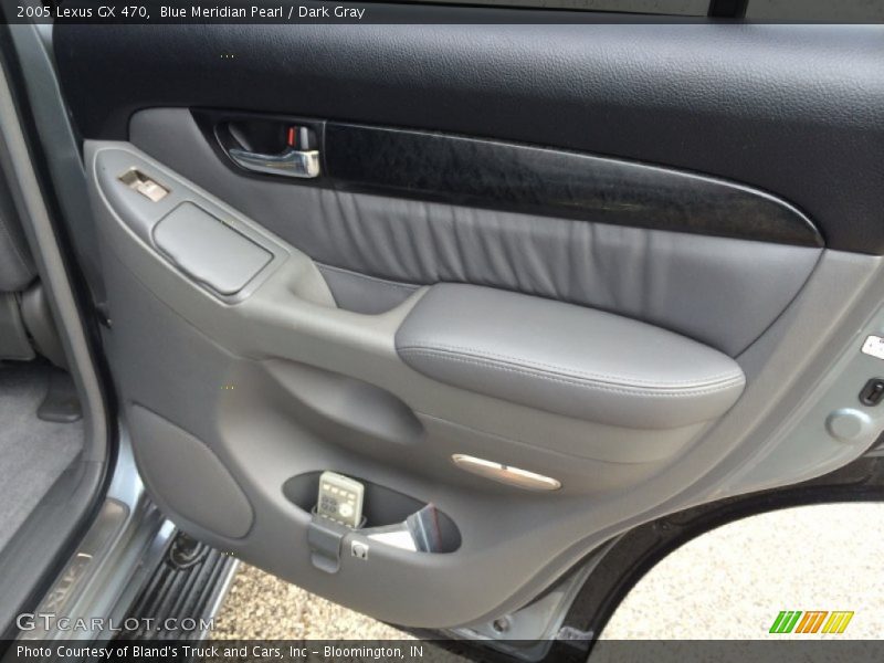 Blue Meridian Pearl / Dark Gray 2005 Lexus GX 470