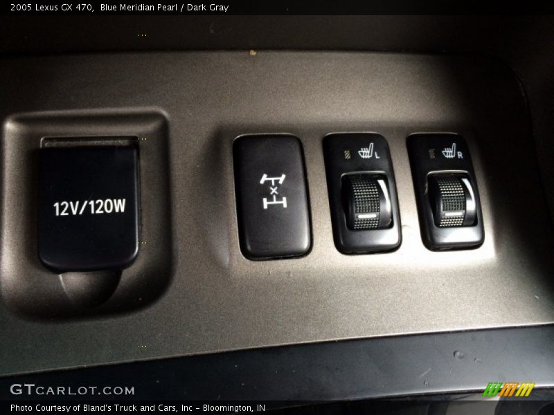 Blue Meridian Pearl / Dark Gray 2005 Lexus GX 470