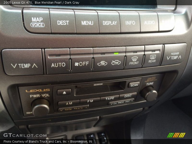 Blue Meridian Pearl / Dark Gray 2005 Lexus GX 470