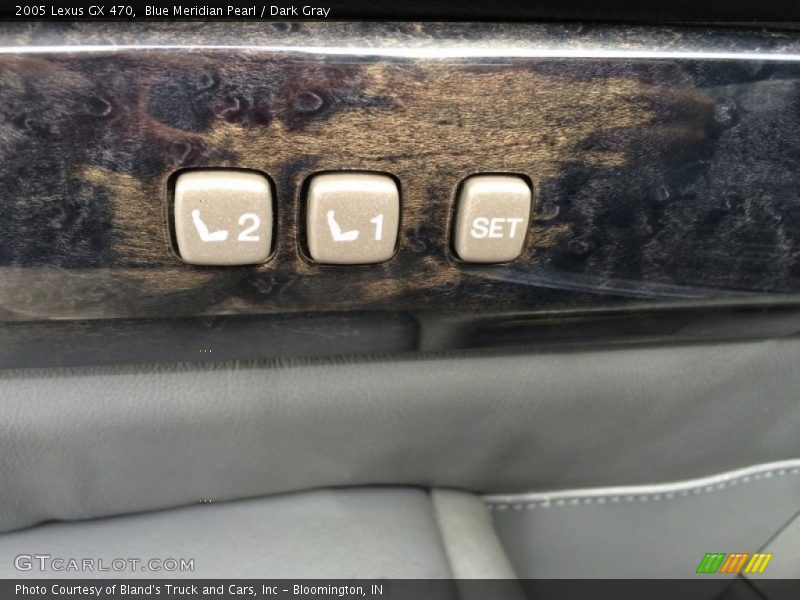 Blue Meridian Pearl / Dark Gray 2005 Lexus GX 470