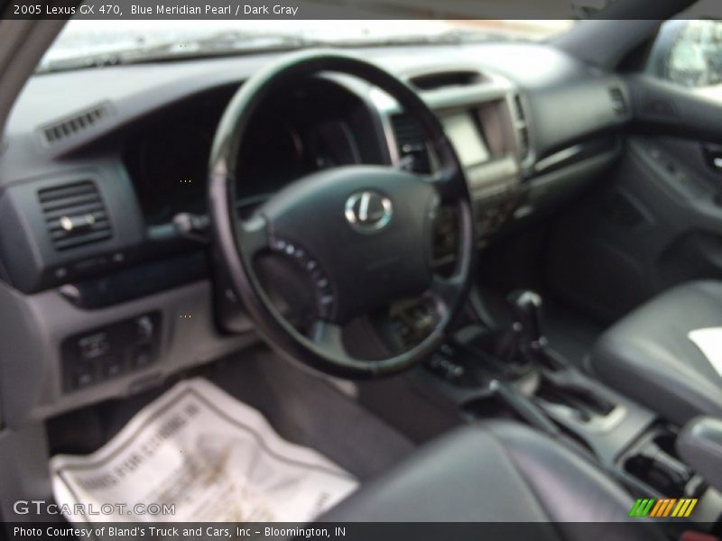 Blue Meridian Pearl / Dark Gray 2005 Lexus GX 470