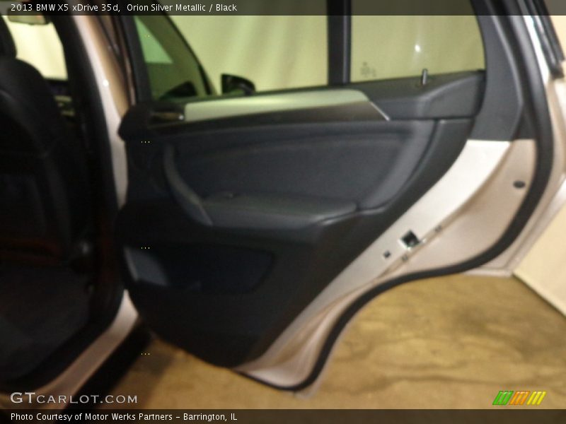 Orion Silver Metallic / Black 2013 BMW X5 xDrive 35d