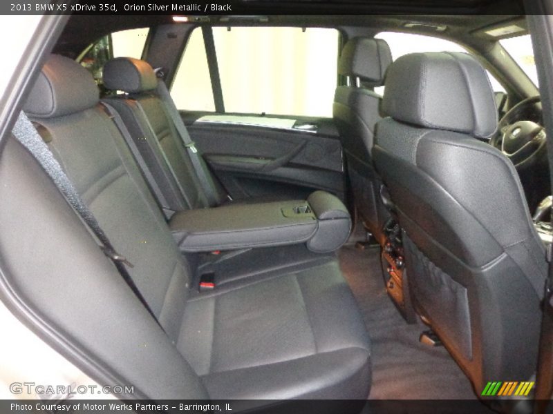 Orion Silver Metallic / Black 2013 BMW X5 xDrive 35d