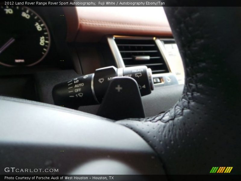 Fuji White / Autobiography Ebony/Tan 2012 Land Rover Range Rover Sport Autobiography