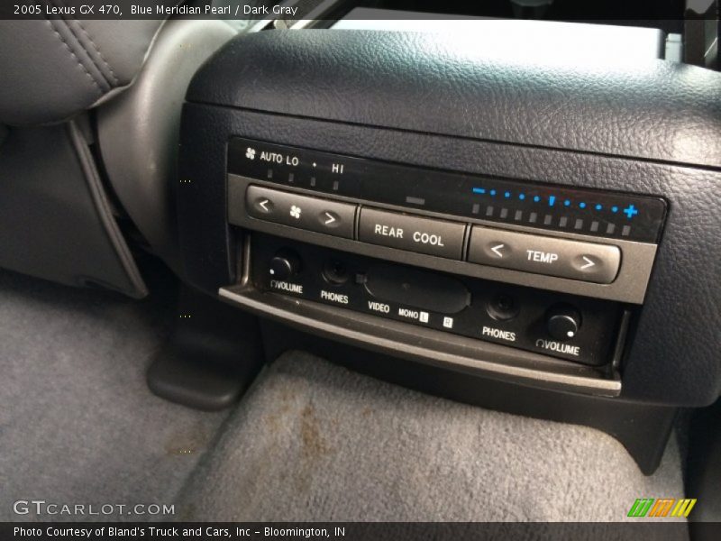 Blue Meridian Pearl / Dark Gray 2005 Lexus GX 470