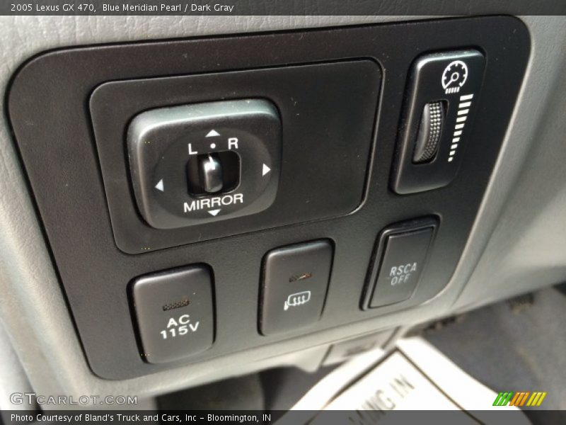Blue Meridian Pearl / Dark Gray 2005 Lexus GX 470