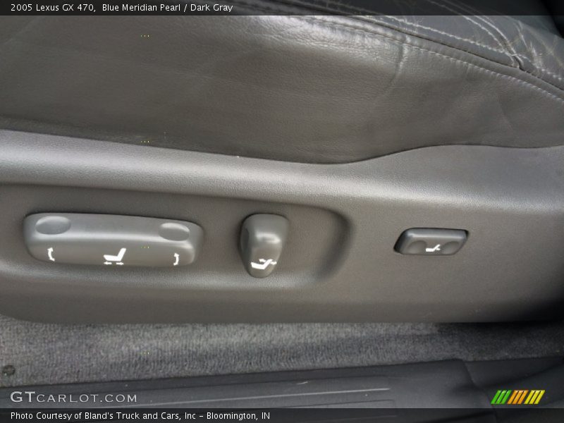 Blue Meridian Pearl / Dark Gray 2005 Lexus GX 470