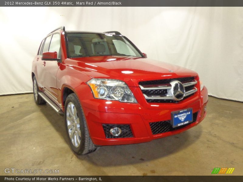 Mars Red / Almond/Black 2012 Mercedes-Benz GLK 350 4Matic