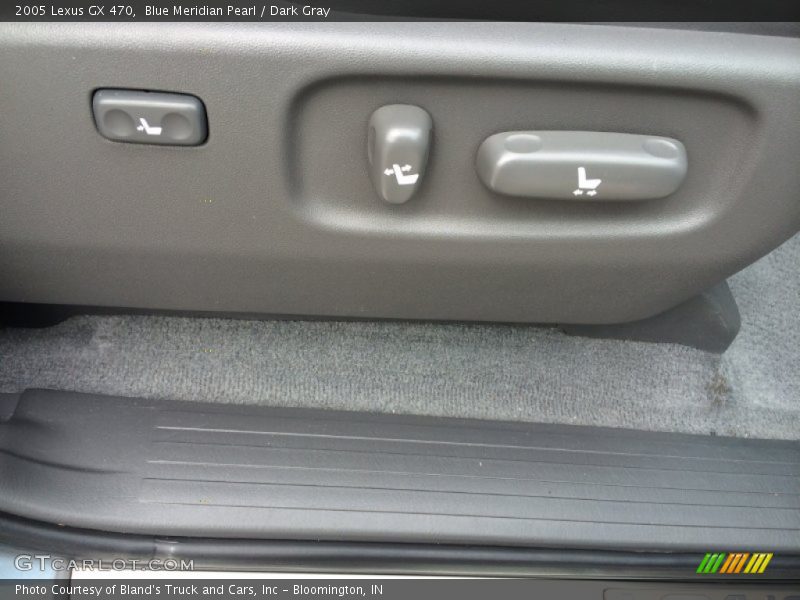 Blue Meridian Pearl / Dark Gray 2005 Lexus GX 470