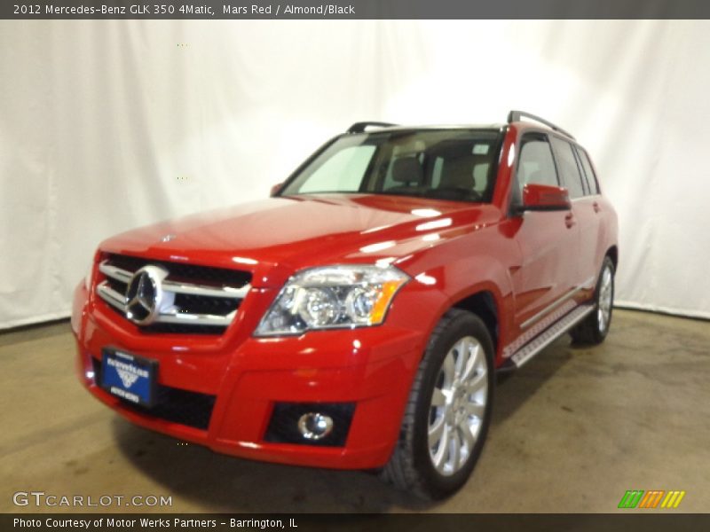 Mars Red / Almond/Black 2012 Mercedes-Benz GLK 350 4Matic