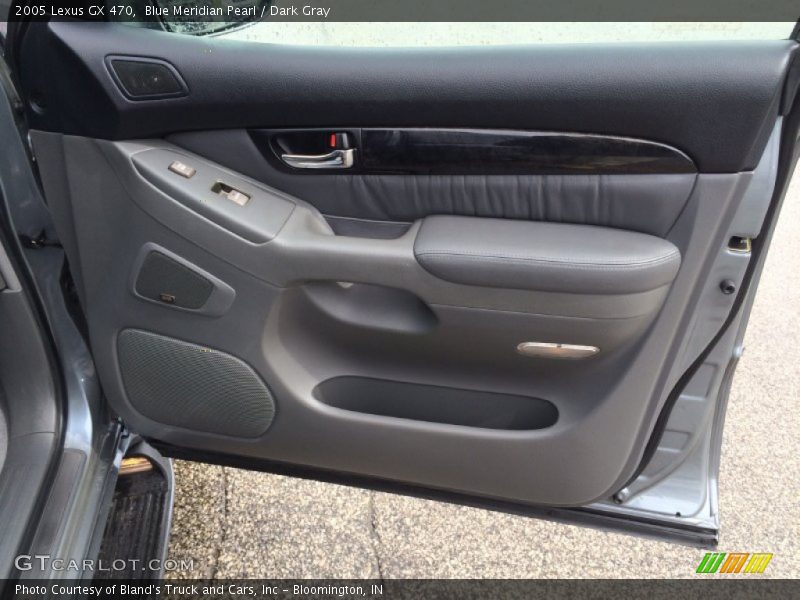 Blue Meridian Pearl / Dark Gray 2005 Lexus GX 470