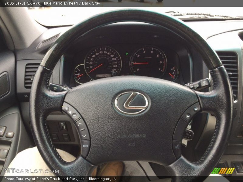 Blue Meridian Pearl / Dark Gray 2005 Lexus GX 470