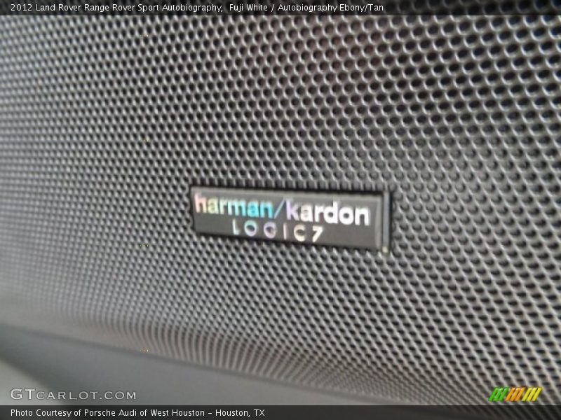 Fuji White / Autobiography Ebony/Tan 2012 Land Rover Range Rover Sport Autobiography