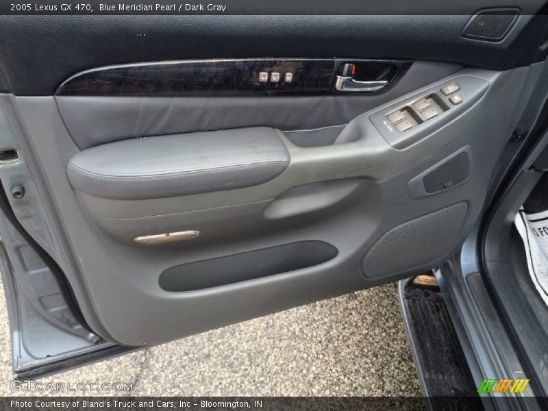 Blue Meridian Pearl / Dark Gray 2005 Lexus GX 470