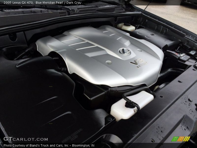 Blue Meridian Pearl / Dark Gray 2005 Lexus GX 470