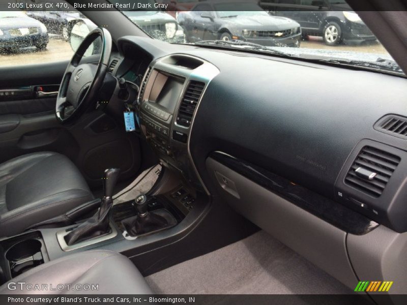 Blue Meridian Pearl / Dark Gray 2005 Lexus GX 470