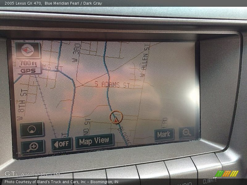 Blue Meridian Pearl / Dark Gray 2005 Lexus GX 470