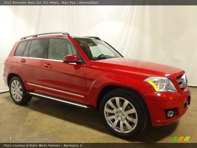 Mars Red / Almond/Black 2012 Mercedes-Benz GLK 350 4Matic