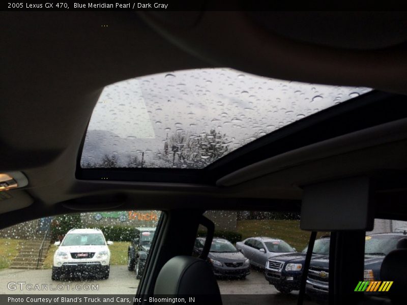 Blue Meridian Pearl / Dark Gray 2005 Lexus GX 470
