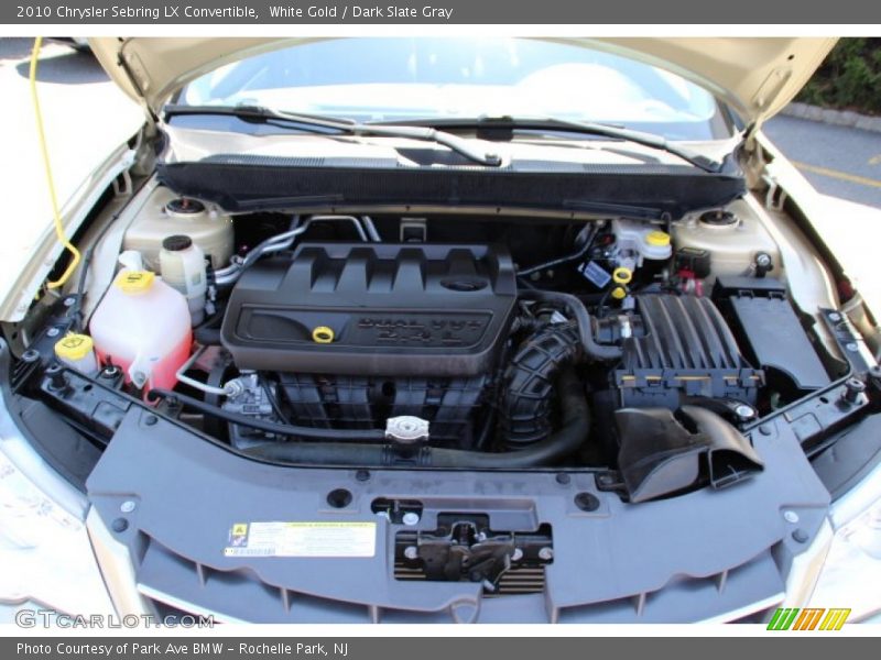 White Gold / Dark Slate Gray 2010 Chrysler Sebring LX Convertible