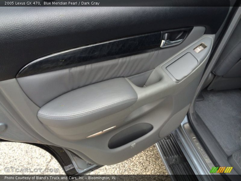 Blue Meridian Pearl / Dark Gray 2005 Lexus GX 470