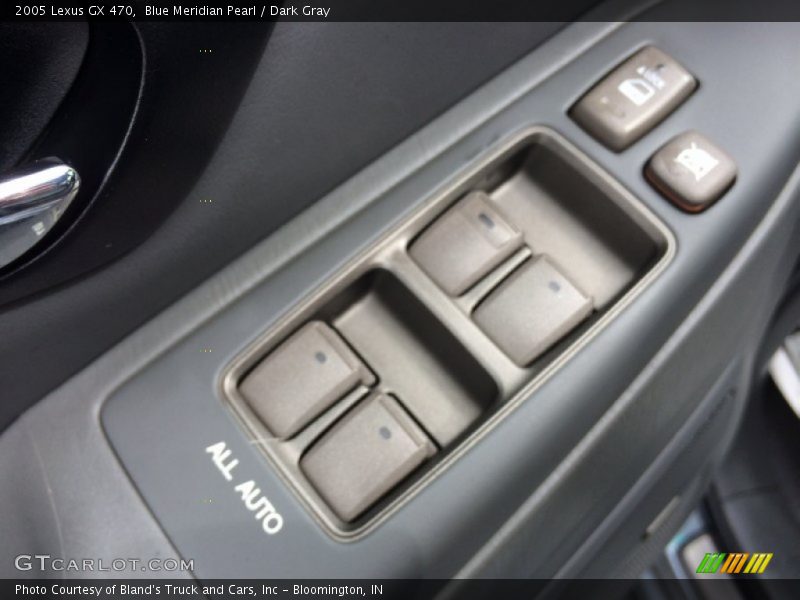 Blue Meridian Pearl / Dark Gray 2005 Lexus GX 470