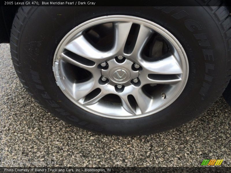 Blue Meridian Pearl / Dark Gray 2005 Lexus GX 470