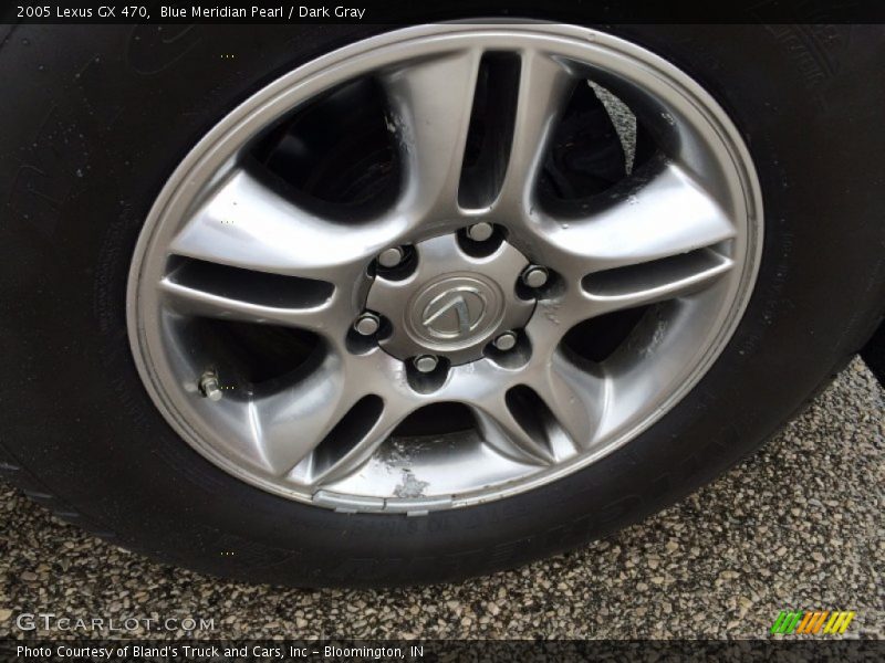 Blue Meridian Pearl / Dark Gray 2005 Lexus GX 470