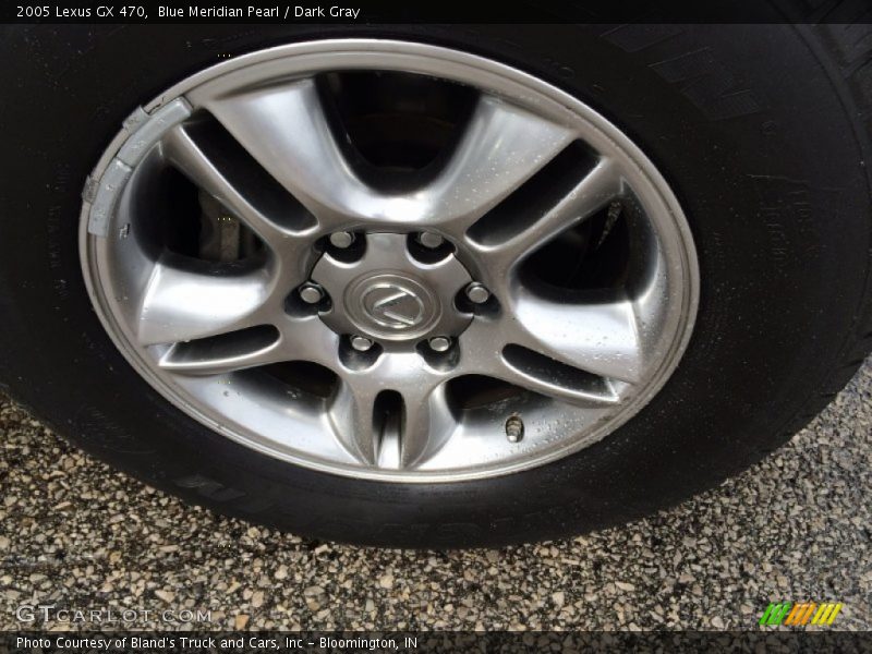 Blue Meridian Pearl / Dark Gray 2005 Lexus GX 470