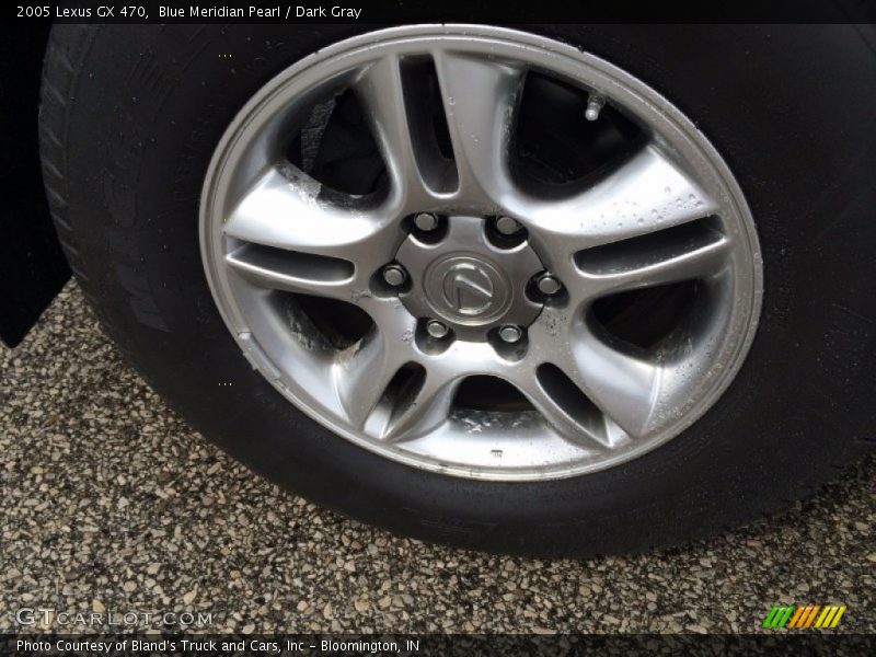 Blue Meridian Pearl / Dark Gray 2005 Lexus GX 470