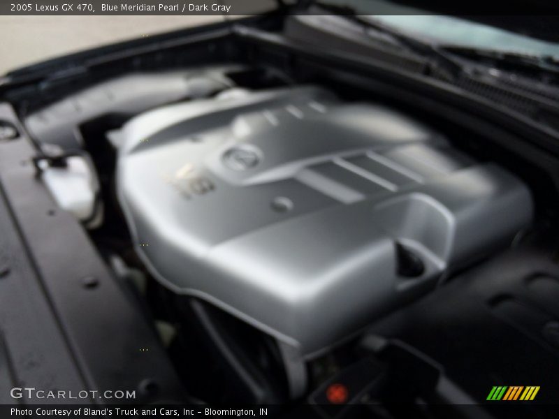 Blue Meridian Pearl / Dark Gray 2005 Lexus GX 470
