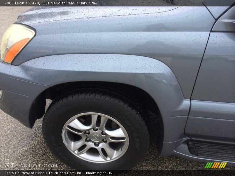 Blue Meridian Pearl / Dark Gray 2005 Lexus GX 470