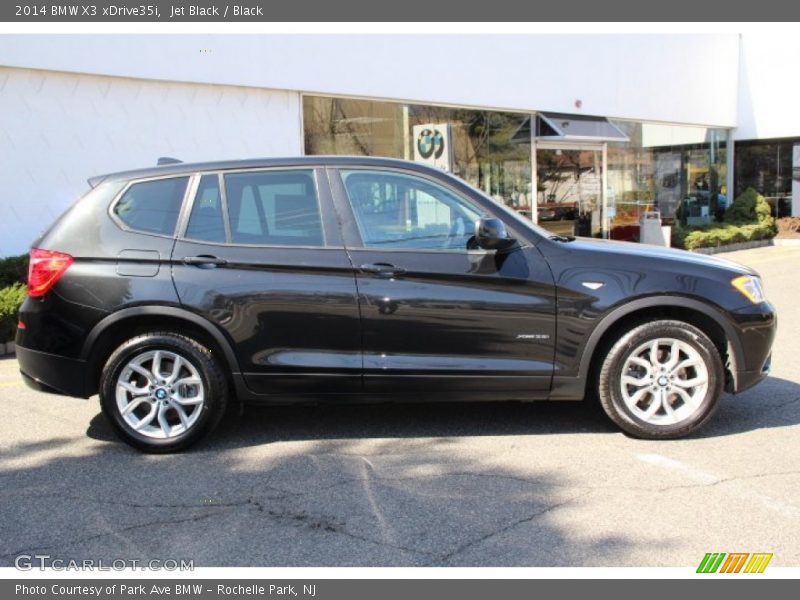 Jet Black / Black 2014 BMW X3 xDrive35i