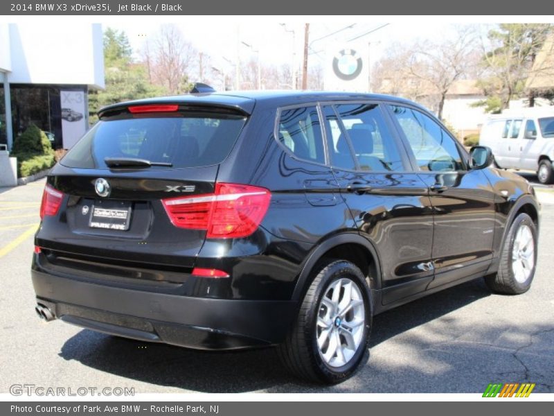 Jet Black / Black 2014 BMW X3 xDrive35i