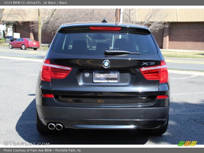 Jet Black / Black 2014 BMW X3 xDrive35i