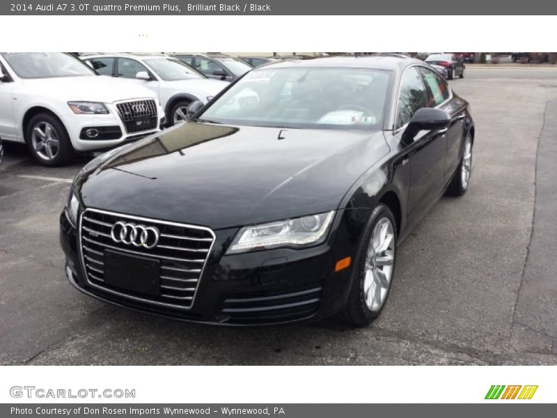 Brilliant Black / Black 2014 Audi A7 3.0T quattro Premium Plus